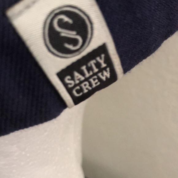 Salty Crew Hat Mens Snapback Pacific Retro Trucker Blue Fishing Beach Coastal - Picture 3 of 3